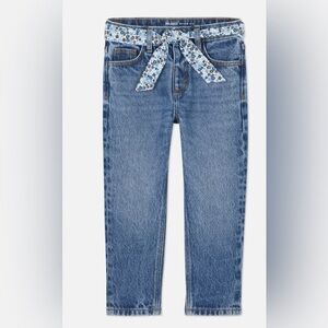 Primark - Girls Relaxed fit jeans with floral tie